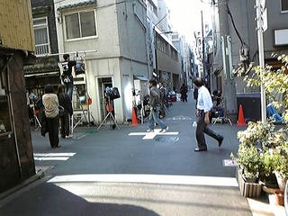 神保町ロケ